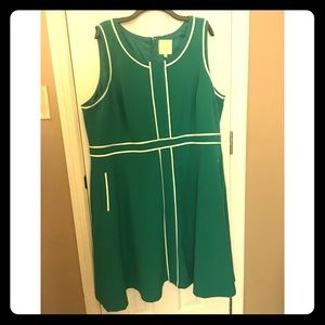ModCloth Green A Line Dress - 3x